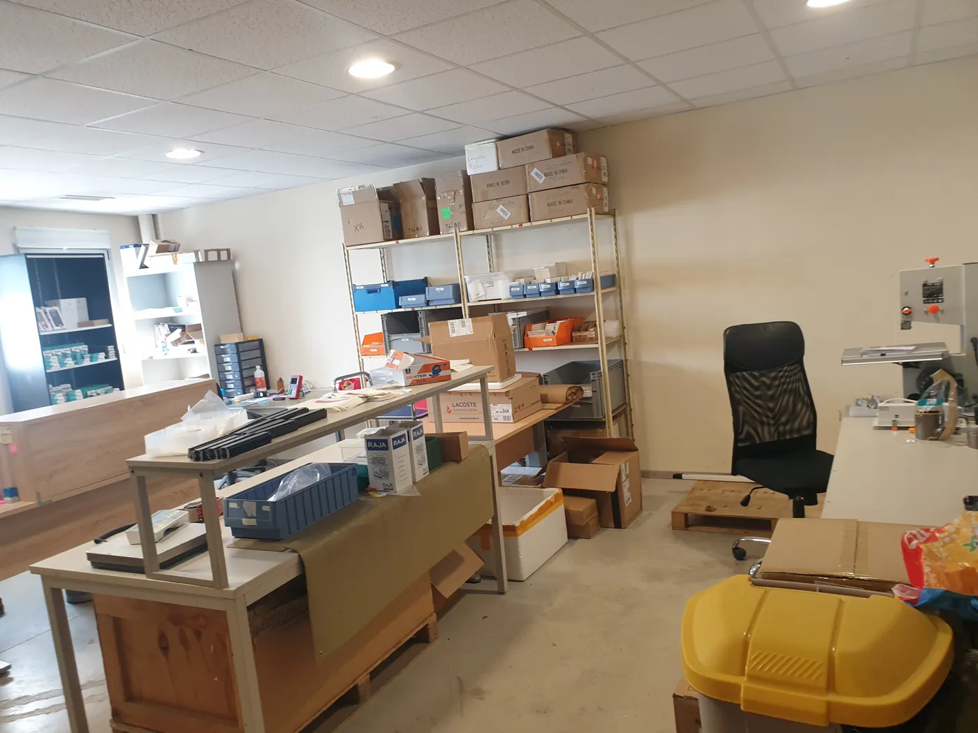 Bureau aménagé du local Camargue 4, Garosud Montpellier